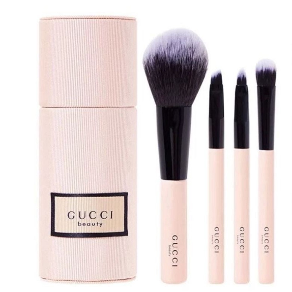 NEW Gucci Beauty Makeup Brush Set of 4